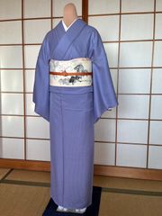 色無地　正絹　袷