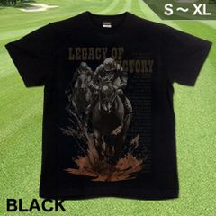 GENJU キッズ～S、M、L、XLサイズ 競馬 凱旋門賞 天皇賞 皐月賞 G1 メンズ ターフ クラシック Tシャツ 半袖 Legacy of victory 