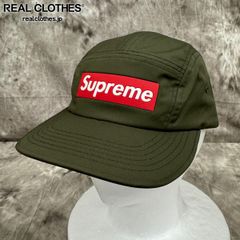 Supreme/シュプリーム【20AW】Inset Logo Camp Cap/インセット ロゴ キャンプ キャップ/帽子