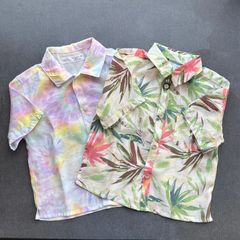 ZARAシャツ２点セット販売　98cm 2-3years ザラ　柄シャツ ベビー　キッズ　子供服