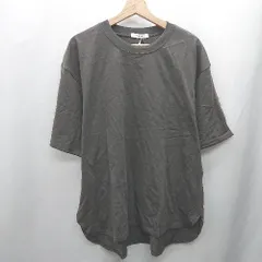 ◇ ⊂ ◎●未使用● ap retro スリット加工 半袖 Ｔシャツ サイズF チャコールグレー レディース E  【1501230000901】のサムネイル
