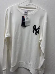 MLB ニューヨークヤンキース 白ＮＹロゴトレーナーＸＬ