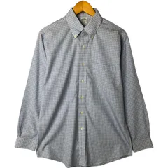 古着 ブルックスブラザーズ Brooks Brothers Est.1818 REGENT 長袖 ボタンダウンチェックシャツ メンズM相当/eaa544725