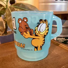フェイスマグ ガーフィールド ガーフィールド グラス マグカップ マグ ガラス製 GARFIELD
