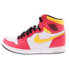 NIKE (ナイキ) AIR JORDAN 1 RETRO HIGH OG LIGHT FUSION RED エアジョーダン1 ライトフュージョン レッド ハイカットスニーカー マルチ US10/28cm 555088-603