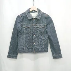 ◇ ⊇ OPAQUE.CLIP 襟取り外し可能 長袖 デニムジャケット ジージャン サイズ38/M ブルー系 レディース E  【1503050038294】