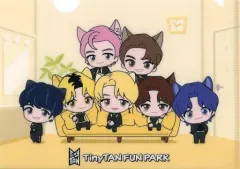 【中古】クリアファイル BTS(防弾少年団) TinyTAN Butter A5クリアファイル(ソファー) 「TinyTAN FUN PARK 第2弾」 Let’s DANCE with TinyTAN D賞