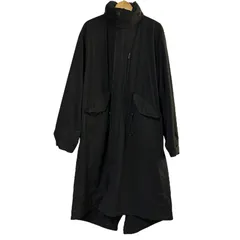 Yohji Yamoto Pour Homme モッズコート 04AW ブラック Yohji Yamamoto POUR HOMME シワギャバモッズコート - Ka na ta,Yohji