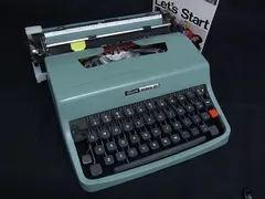 レトロ タイプライター olivetti オリベッティ LETTERA 34 2502004847271017_01_1234w.jpeg