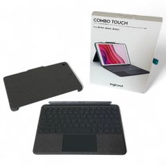 ▲ ロジクール logicool キーボードケース Combo Touch iK1057BKA iPad 10.2 インチ 第9世代 第8世代 第7世代 対応 グレー 1100-1636