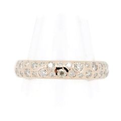 カシケイ バンド ダイヤモンド リング 指輪 0.38ct 8号 K18PG(18金 ピンクゴールド) KBB-003RH-PG 質屋出品