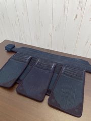 a511☆剣道防具☆垂単品☆弘武堂☆5段飾り☆5㎜ミシン刺☆額飾り