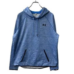 UNDER ARMOUR ロゴスウェット パーカー M ライトブルー アンダーアーマー フーディー プルオーバー 古着卸 アメリカ仕入 a709-6005