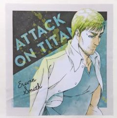 [Used] Miscellaneous Goods Erwin Smith WIT STUDIO original illustration multi-cloth "Attack Titan"