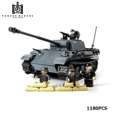 ESシリーズ ドイツ Ⅴ号戦車 パンター ブロック戦車 ミリタリー 戦車 パンツァーブロックス レゴ 戦車 プレゼント