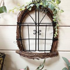 エレガント♪ワイヤーデザインリース台 18cm リース土台 - メルカリ