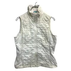 L.L.Bean ナイロンベスト Mサイズ エルエルビーン レディース ホワイト ポリエステル 古着卸 アメリカ仕入 t2503-3353