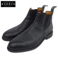 Paraboot パラブーツ Paraboot パラブーツ CHAMFORT/シャンフォート シュリンクレザー サイドゴアブーツ シューズ メンズ 黒 ブラック 9 1/2 128432 9 1/2のサムネイル