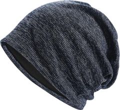 ★新品★ ニット帽 メンズ  レディース　無地  防寒 秋冬 柔らかい ダークグレー　ビーニー　ニットキャップ