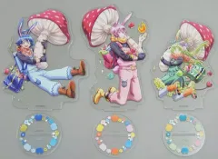【中古】雑貨 全3種セット BIGクリアスタンド 「ひこくじ 魔入りました!入間くん -春呼ぶ小悪魔うさぎ-」 ダレス賞