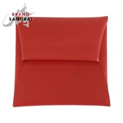 美品 HERMES エルメス バスティア ローズテキサス シルバー金具  