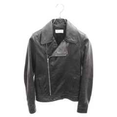 SAINT LAURENT PARIS (サンローランパリ) 15AW クラシックモーターサイクルレザージャケット 397440 Y5YB1 ブラック