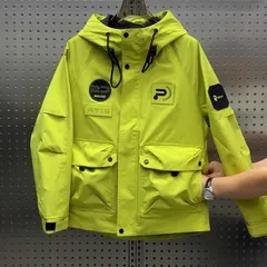 マウンテンパーカー メンズ アウター ジャンパー 撥水 防風 ウィンドブレーカー 春秋 登山 フード付き　ジャケット 通学勤