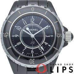 シャネル J12 ウォッチ 33mm H0682  セラミック レディース時計 ブラック 仕上げ済  美品 【中古】