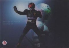 [중고] 종이 제품 가면 라이더 BLACK & 섀도문 비주얼 시트 [이치 반 쿠지 가면 라이더 50th anniversary vol.2] C상