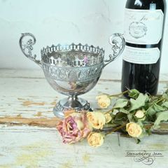 L3705-547 英国アンティーク シルバープレート シルバー シュガーポット ティーセット イギリス