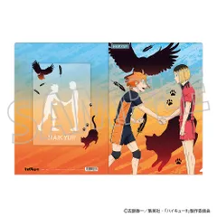 【新品・公式】ハイキュー!! クリアファイル／日向翔陽・孤爪研磨 公式グッズ colleize コレイズ