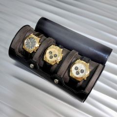 ALTERUT 本革パティーヌレザー ウォッチロール 時計ケース トラベル