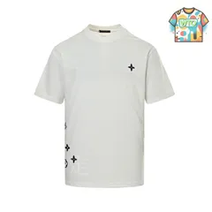【今日WTO】Louis Vuitton 25ss モノグラム刺繍 T シャツ-WB02