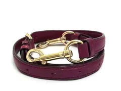 COACH コーチ レザー バッグ用 ショルダーストラップ ショルダーベルト 斜め掛け 肩掛け レディース パープル系 BM8967