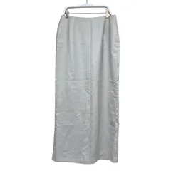 IENA イエナ タイト ロングスカート ライトグレー レディース サイズ36