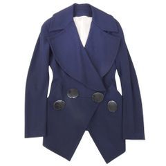 MIU MIU - 超美品 ミュウミュウ MIUMIU 1993 最初期 ノースリーブ デニム ジャケット S レディース ベスト ジレ アーカイブ miu 超美品 ミュウミュウ MIUMIU 1993 最初期 ノースリーブ