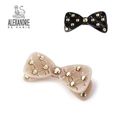 ALEXANDRE DE PARIS【アレクサンドル ドゥ パリ】6cm バレッタ AA6-18540-03 レディース 女性 大人 ヘアアクセサリー ブランド おしゃれ 髪留め