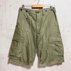 o*e様 ナイジェルケーボンミリタリーカーゴパンツハーフパンツW28カーキ 2025年最新】Nigel Cabourn メンズ ショートパンツ・ハーフ