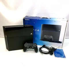 01w-3540 〇  PlayStation4 PS4 本体 CUH-1000A 500GB ジェットブラック 動作確認済み  【中古品】