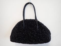 ANTEPRIMA アンテプリマ ストローワイヤー トートバッグ ボストン ブラック