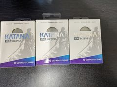 Ultimate Guard KATANASLEEVES katanaスリーブ 100枚入り 3個セット ①