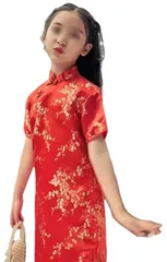 コスプレ チャイナドレス キッズ 女の子 ハロウィン コミケ クリスマス イベント パーティー 仮装 発表会 