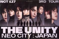 [중고] 포스터 접이식 미니 포스터(네 접기) NCT 127 [Blu-ray NCT ​​127 3RD TOUR 'NEO CITY : JAPAN - THE UNITY' 통상반] 봉입 특전