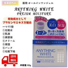 【医薬部外品】【薬用】【美白化粧品】エニシングホワイト プレミアムモイスチャー オールインワンジェル 120g ANYTHING WHIUTE PREMIUM MOISTURE 美白 保湿