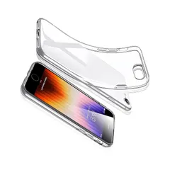 【在庫セール】iPhone 6S plus/ 6 plus 用 ケース クリア 薄型 iPhone 6s plus 対応 カバー カメラレンズ保護設計 透明 ソフト TPU 全面保護 衝撃吸収 防指紋 iPhone 6 plus ケース 専用 ストラップホール