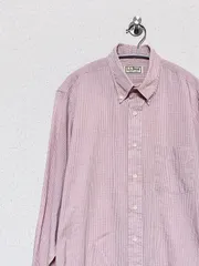 【L.L.Bean】80-90s USA製 L/S ギンガムチェックシャツ llbean エルエルビーン ビンテージ 古着