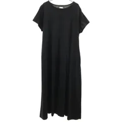 URBAN RESEARCH DOORS アーバンリサーチドアーズ 半袖 天竺 ワンピース M ブラック レディース 古着