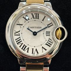 電池交換済【Cartier】カルティエ バロンブルートラベルクロック