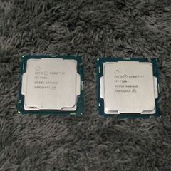 ⑧ INTEL Core i7-7700  計2枚セット　CPUまとめ売り ■1000027232728■