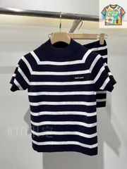 【今日特価】Miu Miu S/M/L ショートスリーブ-2-WTO輸入-MYY09
